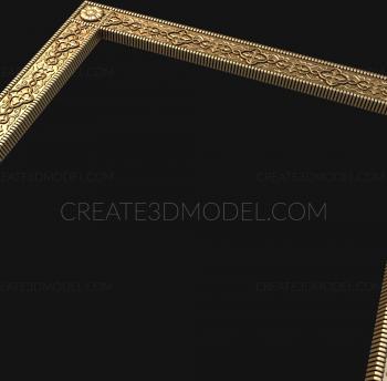 Church frame (RC_0042) 3D model for CNC machine